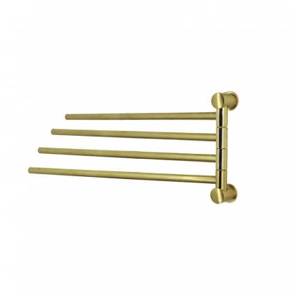 Полотенцедержатель Wasserkraft Aisch 1034BG, brushed gold, подвесной, поворотный