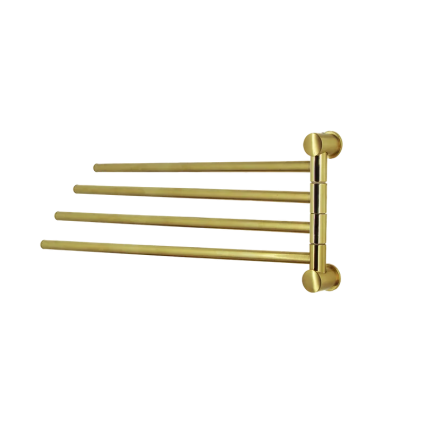 Полотенцедержатель Wasserkraft Sauer 1034PG, polished gold, подвесной, поворотный