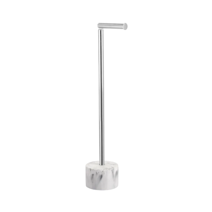 Стойка Fora White marble FOR-ST-63WT, нержавеющая сталь, белый мрамор, напольная