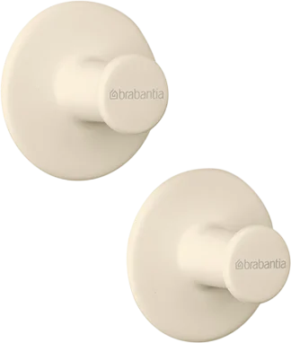 Крючок Brabantia ReNew 223761, для полотенец, 2 шт, бежевый в современном стиле