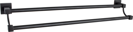 Полотенцедержатель D-lin 222 D252222 60 см, черный, подвесной