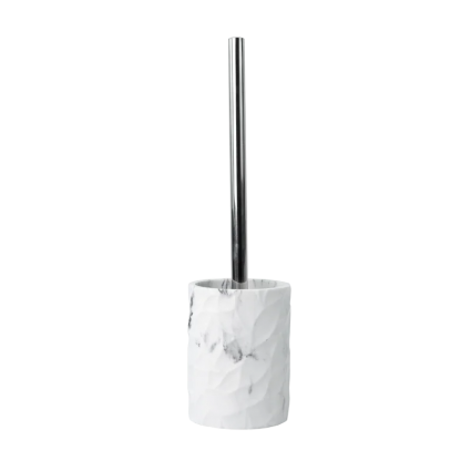 Ершик Fora White rock FOR-WRK025, белый мрамор, напольный
