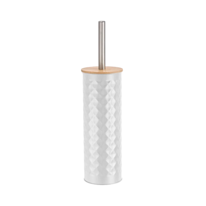 Ершик Fora White rhombus FOR-BRUSH-1099WB, белый, бамбук, напольный