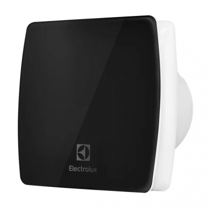 Вытяжной вентилятор Electrolux Glass EAFG-100, black, черный, с обратным клапаном