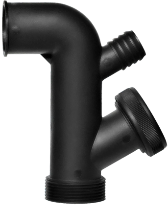 Сливная трубка для измельчителя Bort Drain pipe, черный