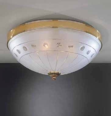 Потолочный светильник Reccagni Angelo PL 4750/4 в классическом стиле, цвет белый