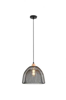 Светильник подвесной Alfa Light F3524-31 Black E27*1 в стиле модерн, цвет черный