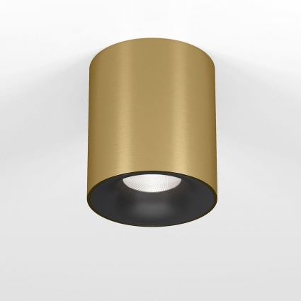 Потолочный светодиодный светильник Elektrostandard Primo 25116/LED a069414 цвет латунь, мощность 12 Вт