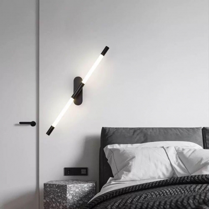 Бра Alfa Light F1024-50 800MM BK 3000K в стиле модерн