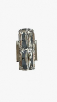 Бра Alfa Light F0524-37 в стиле модерн, цвет хром, мощность 18 Вт