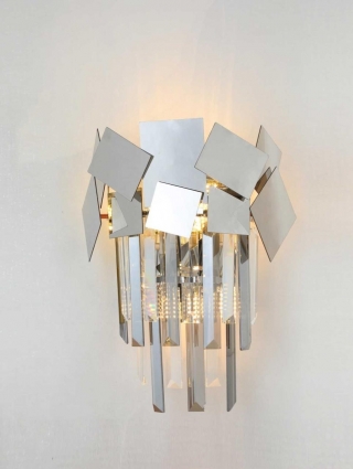 Бра Alfa Light F4024-10 B250*320mm CH E14*3 цвет хром, мощность 120 Вт