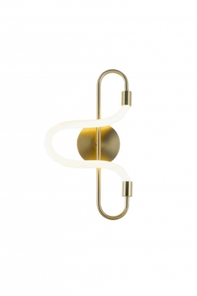 Бра Alfa Light F1024-13 430MM TG 3000K в стиле модерн, цвет бронза