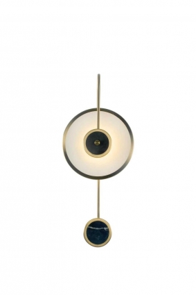 Бра Alfa Light F1024-28 600MM TG+BK 3000K в стиле модерн