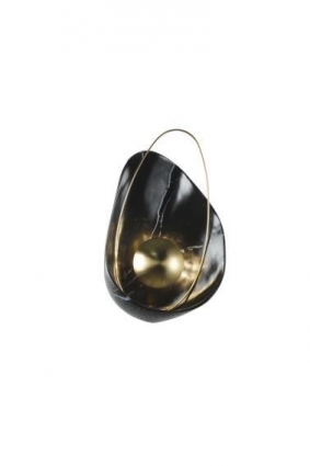 Бра Alfa Light F1024-44 BK+TG 3000K в стиле модерн