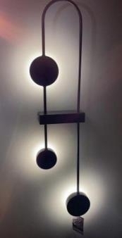 Бра Alfa Light F0324-120 в стиле модерн, цвет черный