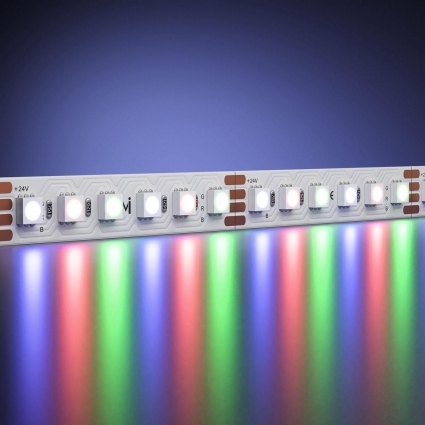 Maytoni Светодиодная лента 14,4W/m 120LED/m 3838SMD RGB/RGBW 5M 201131, цвет белый, мощность 72.00 Вт