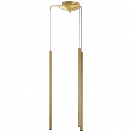 Lightstar L3T747343 Люстра TUBO LED 15W 960LM 25G ЗОЛОТО 4000K