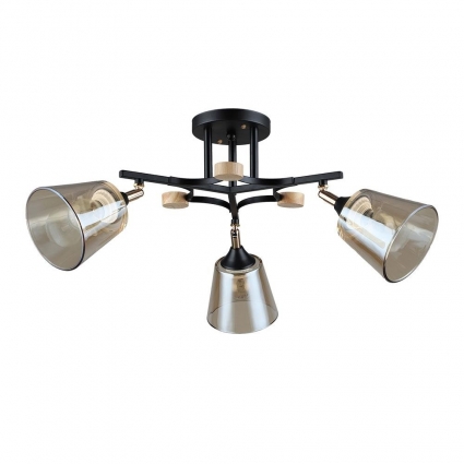 Потолочная люстра Arte Lamp GLASSY A5078PL-3BK в стиле модерн