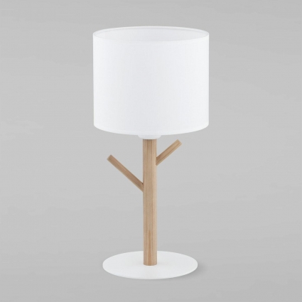 Настольная лампа TK Lighting 5571 Albero White цвет белый, мощность 60 Вт