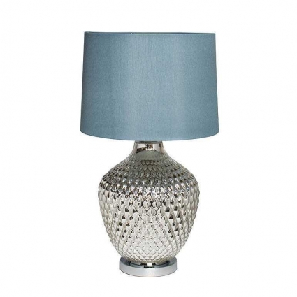 Настольная лампа Garda Decor 22-88017 в стиле модерн, цвет синий, мощность 60 Вт