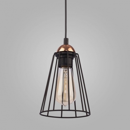 Подвесной светильник TK Lighting 1641 Galaxy 1 в стиле лофт, цвет черный