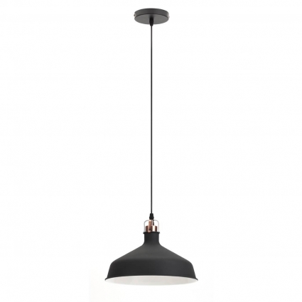 Подвесной светильник ЭРА Loft PL2 BK/RC Б0037413 в стиле лофт, цвет черный