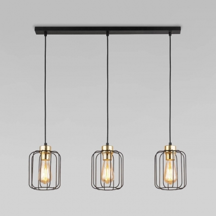 Подвесной светильник TK Lighting 4716 Galaxy New в современном стиле, цвет черный