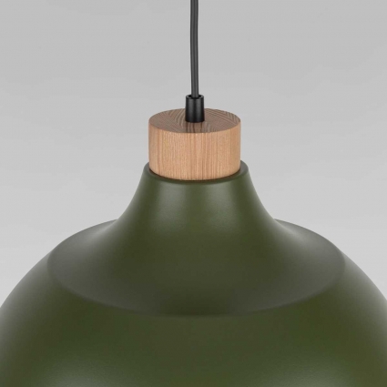 Подвесной светильник TK Lighting 5665 Cap Green цвет зеленый, мощность 15 Вт