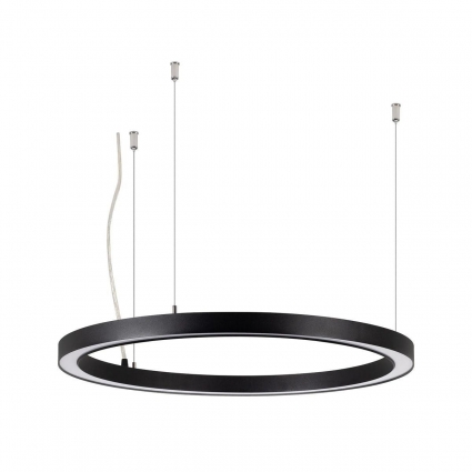 Подвесной светодиодный светильник Arlight SP-Circle-Hang-O3535-D600-35W Day4000 049361 в современном стиле, цвет черный