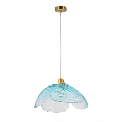 Подвесной светильник Indigo Amore V11051/1P Blue V000521 цвет голубой, мощность 40 Вт