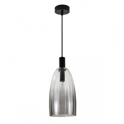Подвесной светильник Indigo Soave V11047/C/1P Smoke V000491 в современном стиле, цвет серый