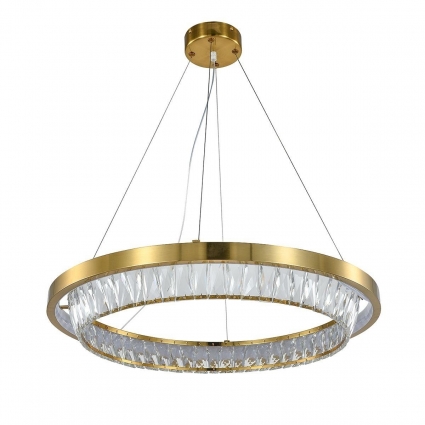 Подвесной светодиодный светильник Indigo Riva 12045/1P Brass V000102L в стиле модерн, цвет латунь