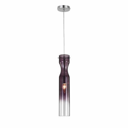 Подвесной светильник Indigo Beuta 11052/1P Purple V000564 в стиле модерн, цвет серый