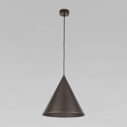 Подвесной светильник TK Lighting 10038 Cono в современном стиле, цвет коричневый