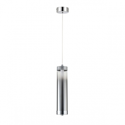 Подвесной светодиодный светильник Indigo Rilucente 11061/1P Chrome V000146L в стиле модерн, цвет серый