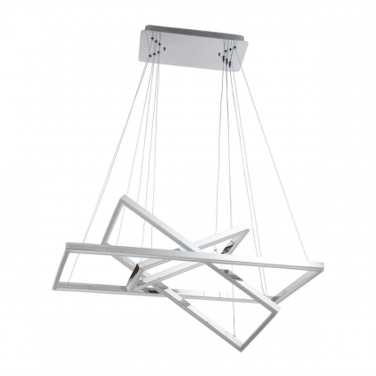Подвесной cветильник LED4U L11001-3 CR в стиле модерн, мощность 216 Вт