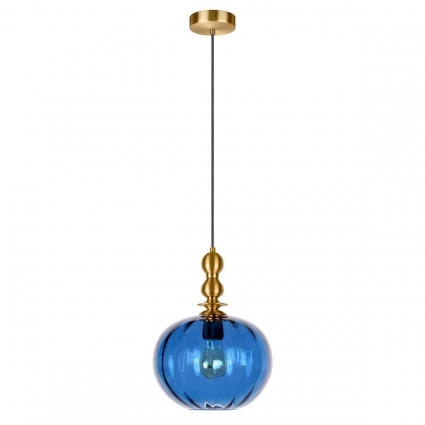 Подвесной светильник Loft It Melon 10426 Blue в стиле арт-деко, мощность 40 Вт