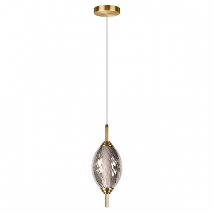 Подвесной светильник Loft It Helix 10421/A Smoke в стиле модерн, мощность 30 Вт