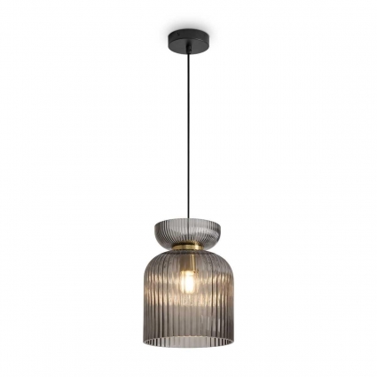 Подвесной светильник Freya Modern FR5558PL-01SM цвет черный, мощность 60 Вт
