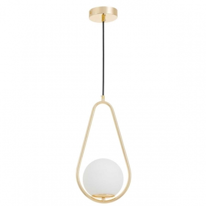 Подвесной светильник Lumina Deco LDP 2103-1 GD в современном стиле, мощность 40 Вт