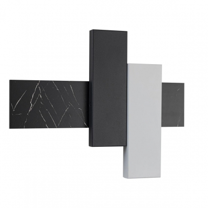 Настенный светодиодный светильник Indigo Avanzato 14023/2W Black stone V000120L в современном стиле, цвет черный