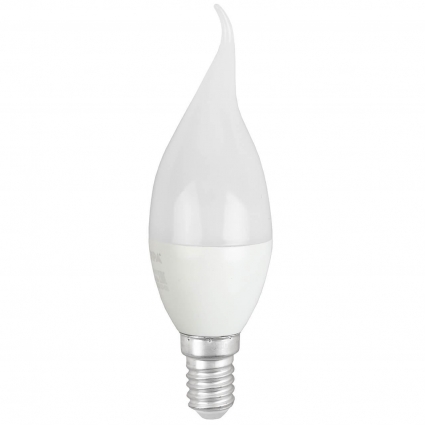 Лампа светодиодная ЭРА E14 10W 6500K матовая BXS-10W-865-E14 R Б0045343 цвет белый