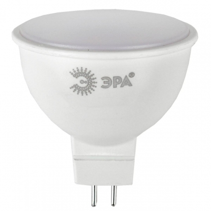 Лампа светодиодная ЭРА GU5.3 11W 4000K матовая LED MR16-11W-840-GU5.3 R Б0052441 цвет белый