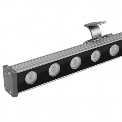 Линейный светодиодный прожектор Arlight AR-LINE-1000-24W Day4000 (GR, 15 deg, 230V) 042177, в современном стиле, цвет серый