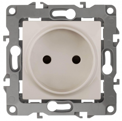 Розетка ЭРА 12 2P 16A 250V 12-2005-02 Б0018982 в современном стиле, цвет белый