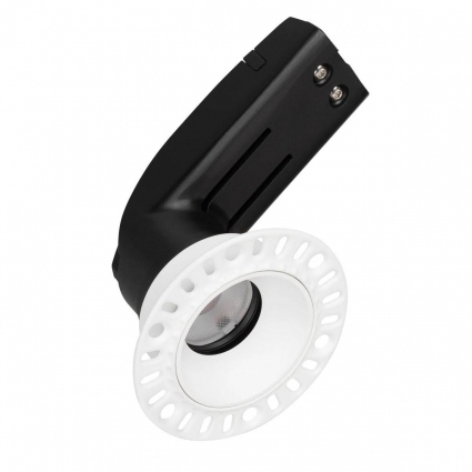 Встраиваемый светодиодный светильник Arlight MS-Rialto-Trimless-R40-9W Warm3000 044683 в современном стиле, цвет белый
