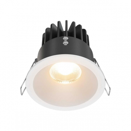 Встраиваемый светильник Maytoni Technical Downlight DL034-01-12W2.7K-W цвет белый
