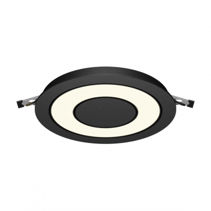 Встраиваемый светильник Maytoni Technical Downlight DL102-12W3K-B цвет черный