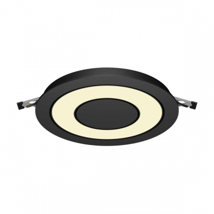 Встраиваемый светильник Maytoni Technical Downlight DL102-12W2.7K-B цвет черный
