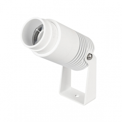 Уличный светодиодный светильник Arlight ALT-RAY-ZOOM-R52-8W Warm3000 (WH, 10-40 deg, 230V) 042676, в современном стиле, цвет белый